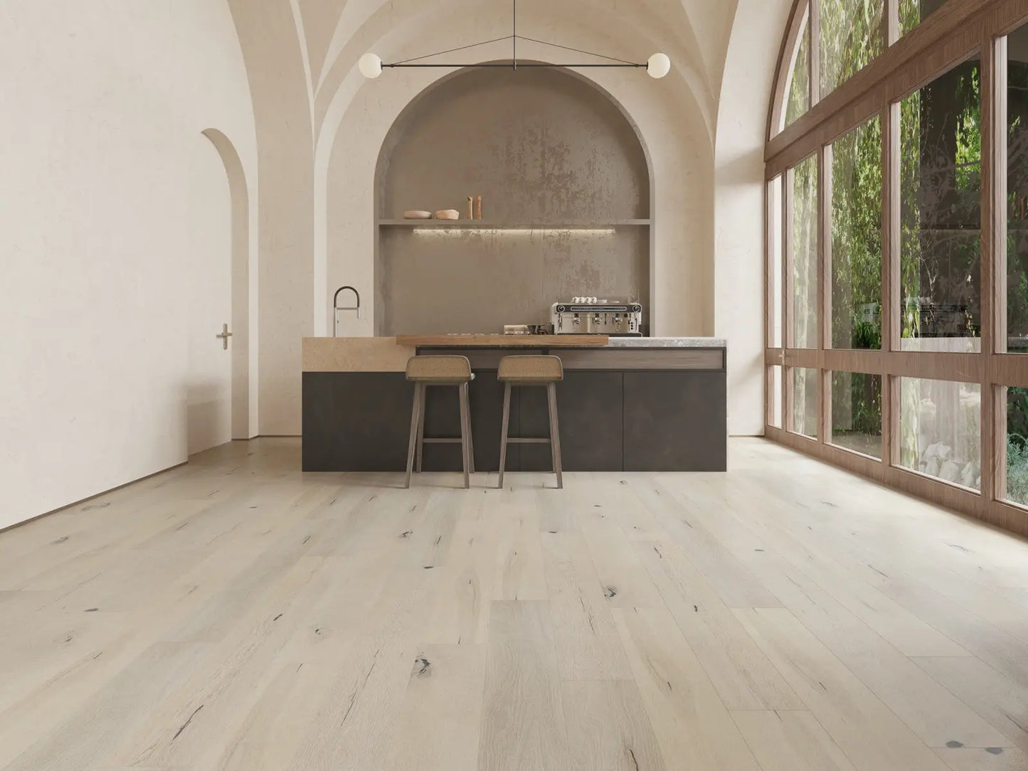 MSW69 Oak Aspen 5/8 x 7-1/2" Wire Brushed Engineered- Call 844-356-6711 for BEST price! MW floors