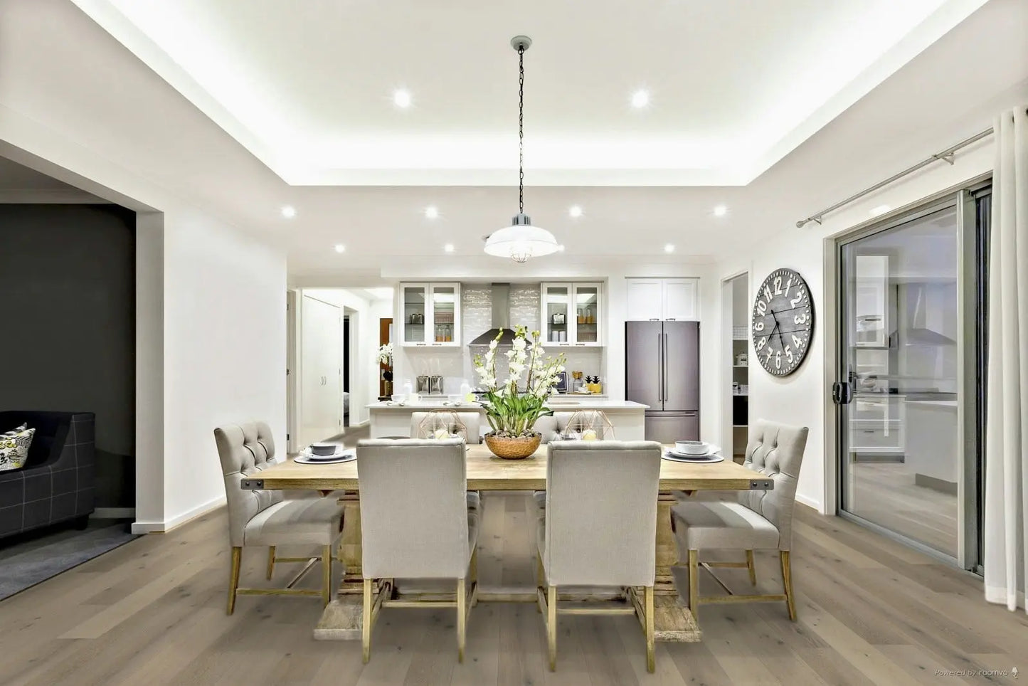 AF130 Oak Rose 1/2 x 7-1/2" Wire Brushed Engineered Wood 31.09sf/ctn AF Floors