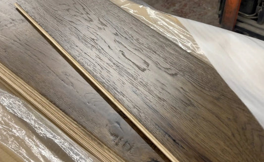 AF162 Antique Hickory Kasper 1/2 x 7-1/2" Hand Scraped Engineered Wood 34.37sf/ctn AF Floors