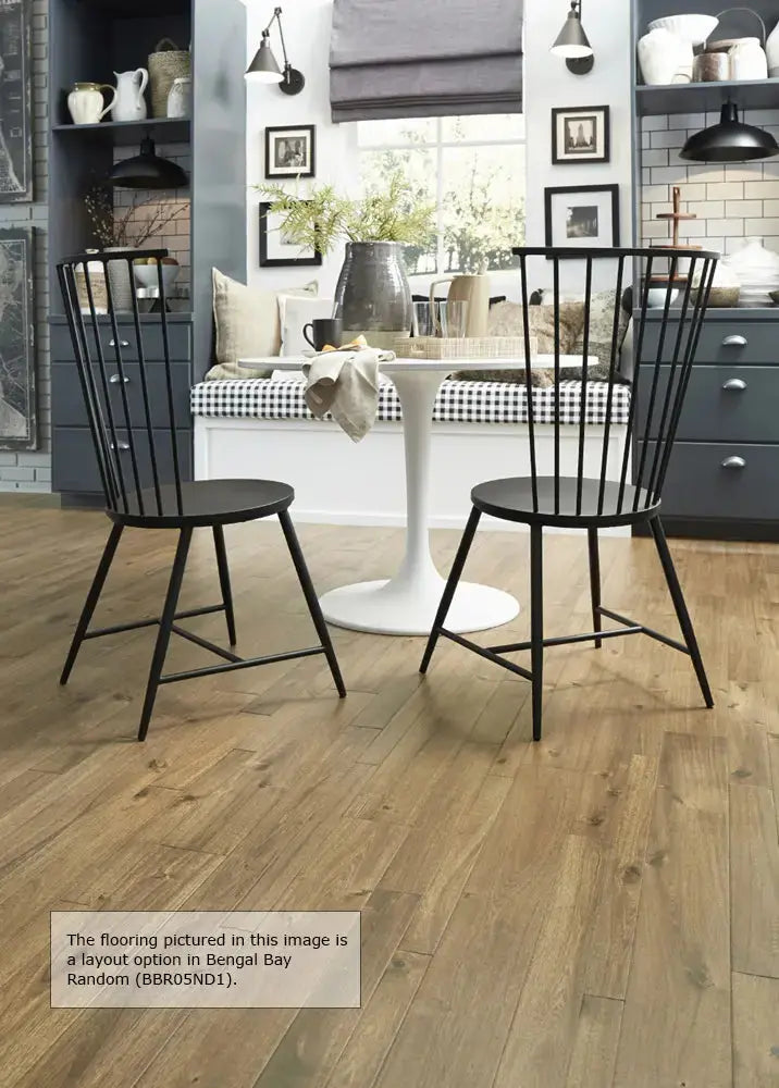 BBP05ND1 Mannington Bengal Bay Sand 3/8 x 5" Handcrafted Engineered Hardwood Floor - Call for BEST Price Mannington