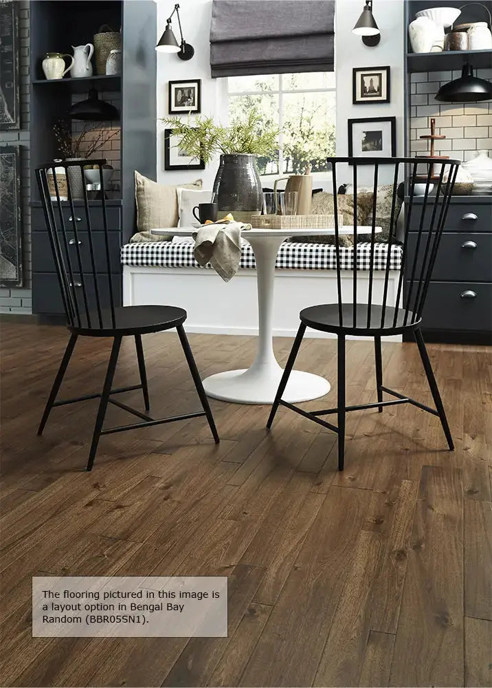 BBP05SLT1 Mannington Bengal Bay Salt 3/8 x 5" Handcrafted Engineered Hardwood Floor - Call for BEST Price Mannington