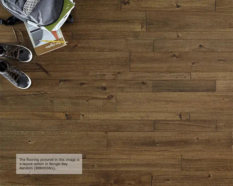 BBP05SLT1 Mannington Bengal Bay Salt 3/8 x 5" Handcrafted Engineered Hardwood Floor - Call for BEST Price Mannington