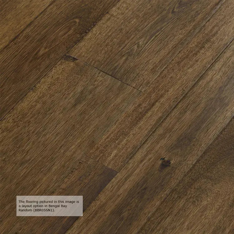 BBP05SLT1 Mannington Bengal Bay Salt 3/8 x 5" Handcrafted Engineered Hardwood Floor - Call for BEST Price Mannington