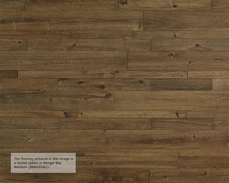 BBP05SLT1 Mannington Bengal Bay Salt 3/8 x 5" Handcrafted Engineered Hardwood Floor - Call for BEST Price Mannington