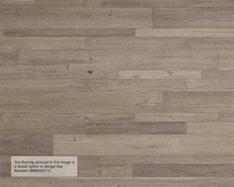 BBP05SLT1 Mannington Bengal Bay Salt 3/8 x 5" Handcrafted Engineered Hardwood Floor - Call for BEST Price Mannington