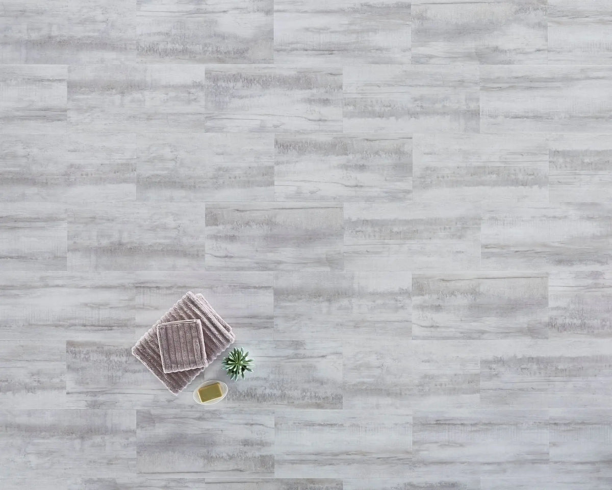 MAR680 Adura Max Cape May White Cap 8mm x 12" x 24" Vinyl Tile Flooring (28.04 sf/ctn)