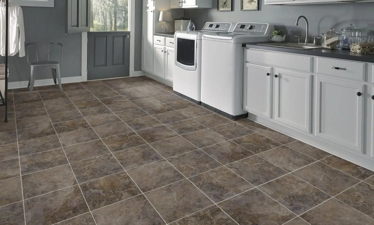 FXT392 Adura Flex Rushmore Black Hill 2.5mm x 18" x 18" Vinyl Tile Flooring (45 sf/ctn)