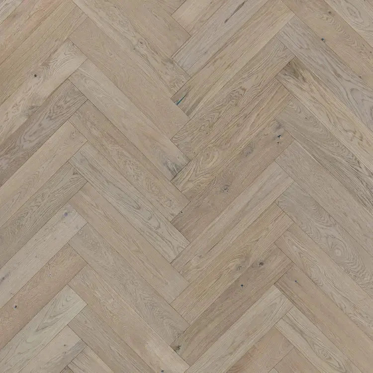 HPLS37WINF1 Mannington Park City Herringbone Wintry 1/2 x 7 1/2" Handcrafted Engineered Hardwood Floor - Call for BEST Price Mannington