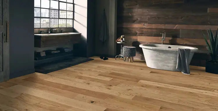 HPLV07NAT1 Mannington Park City Natural 1/2 x 7 1/2" Handcrafted Engineered Hardwood Floor - Call for BEST Price Mannington
