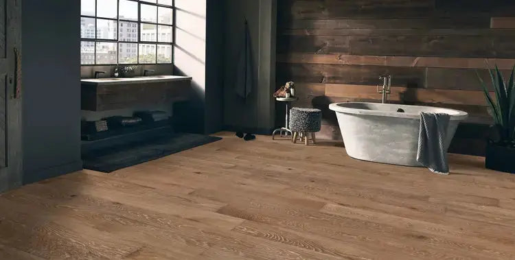 HPLV07SNW1 Mannington Park City Snowcap 1/2 x 7 1/2" Handcrafted Engineered Hardwood Floor - Call for BEST Price (Copy) Mannington