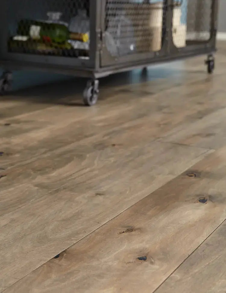 LWB06AL1 Mannington Iberian Hazelwood Almond 3/8 x 6 1/2" Handcrafted Engineered Hardwood Floor - Call for BEST Price Mannington