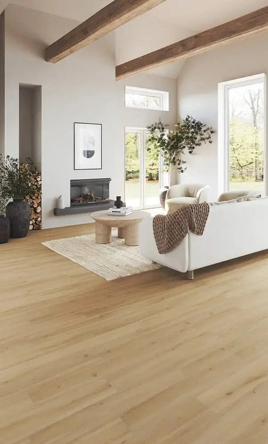 Adura Swiss Oak Praline Vinyl Plank Flooring Mannington
