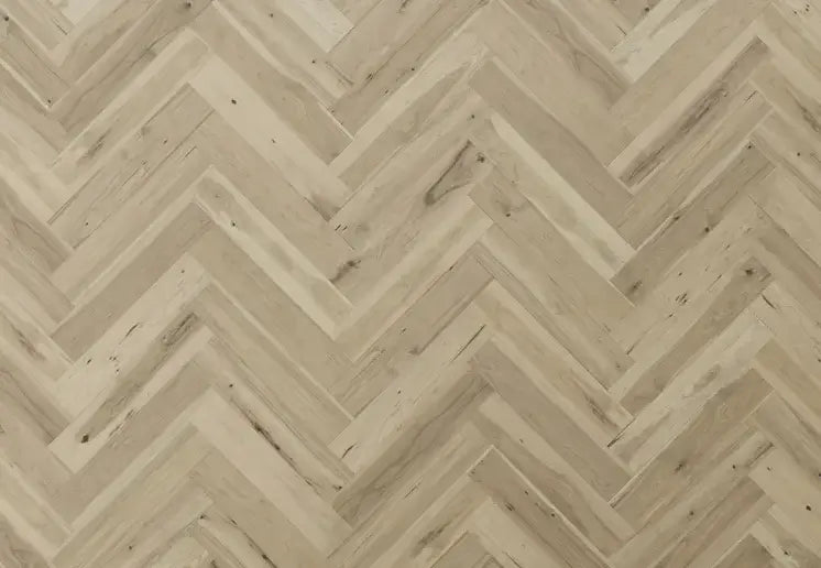 MSPH07BLC1 Mannington Provence Herringbone Blanc 9/16 x 7" Handcrafted Engineered Hardwood Floor - Call for BEST Price
