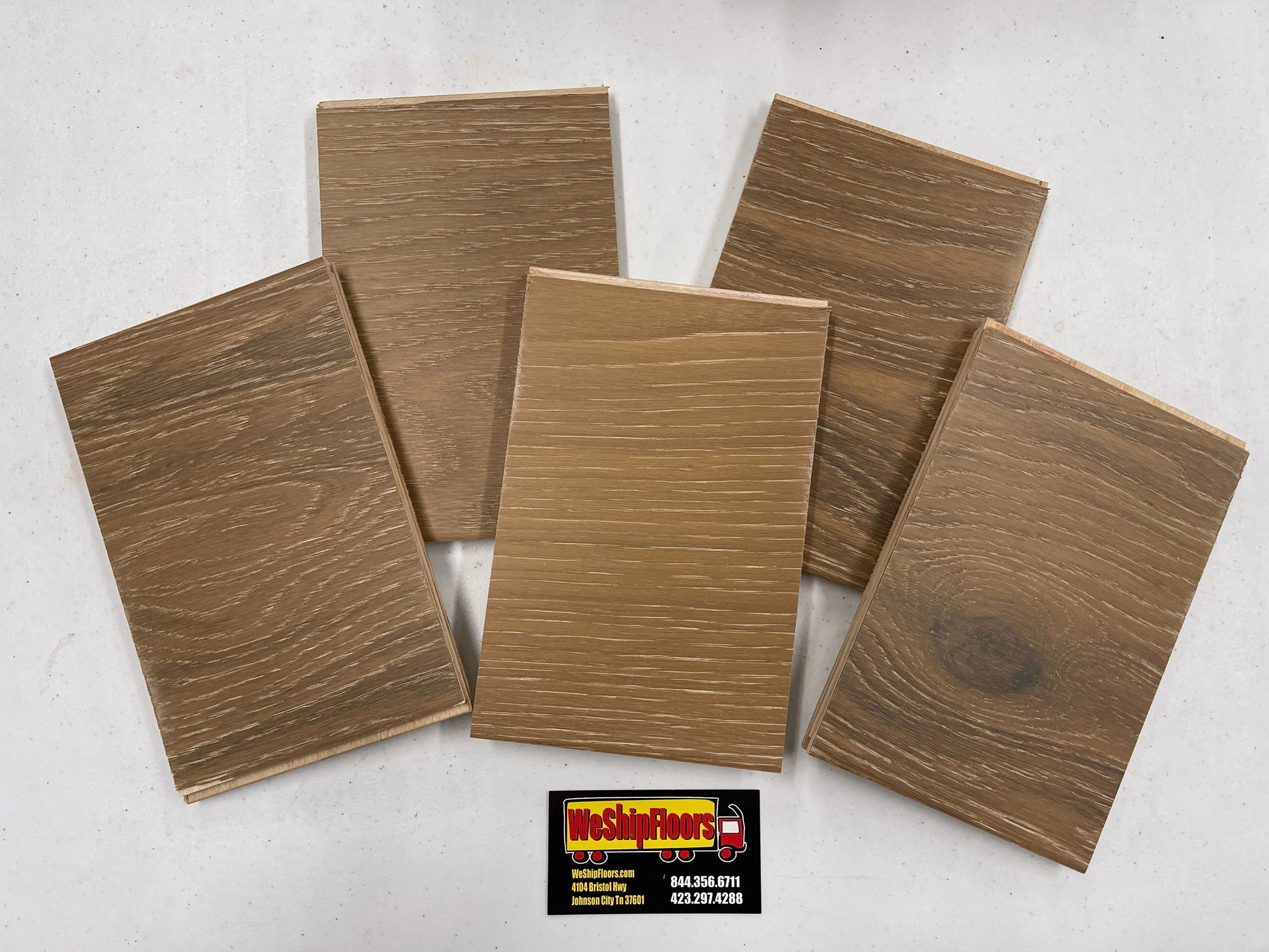 MSW57 Oak Tannin 1/2 x 7-1/2" Hand Scraped Engineered Hardwood Flooring 31.09 sf/ctn MW floors