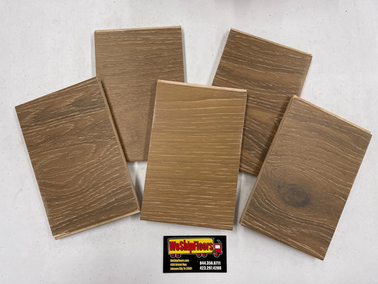 MSW57 Oak Tannin 1/2 x 7-1/2" Hand Scraped Engineered Hardwood Flooring 31.09 sf/ctn MW floors