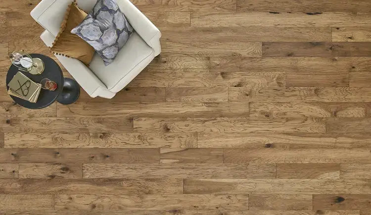 MVXL06CHP1 Mannington Mountain View XL Champagne 3/8 x 6.5" Handcrafted Engineered Hardwood Floor - Call for BEST Price Mannington