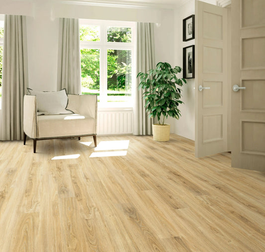 Oak Wagon Wheel supercorefloors