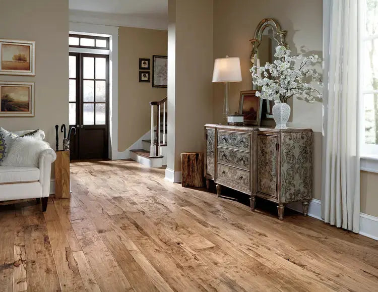 PMQ07CIN1 Mannington Pacaya Mesquite Cinder 9/16 x 3",5",7" Handcrafted Engineered Hardwood Floor - Call for BEST Price (Copy) Mannington