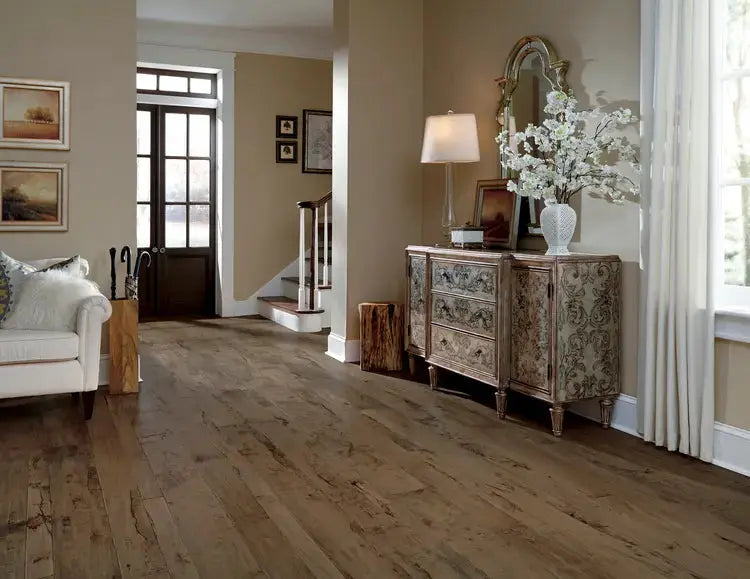 PMQ07CIN1 Mannington Pacaya Mesquite Cinder 9/16 x 7" Handcrafted Engineered Hardwood Floor - Call for BEST Price (Copy) Mannington