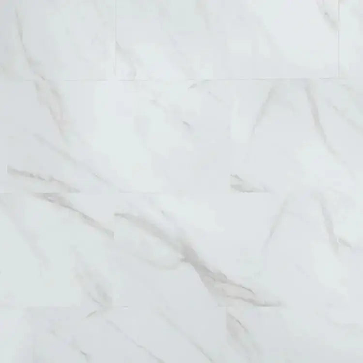 Adura Legacy White with Gray Vinyl Tile Flooring Mannington