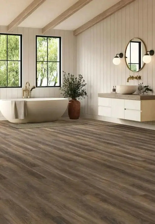 RSP107 Adura PRO Rigid Heritage Walnut Acorn 5mm x 7.1 x 48" Vinyl Plank Flooring (23.67 sf/ctn) Mannington