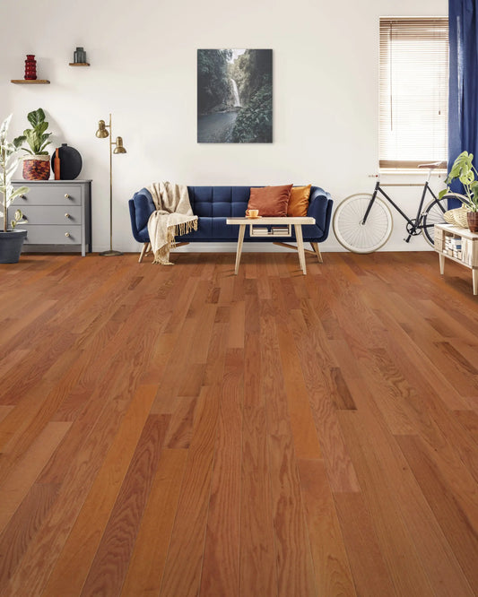Red Oak Butterscotch #1 & Better 3/4" Solid Hardwood Flooring AT BEAS