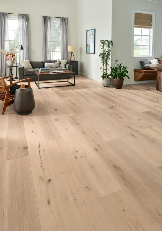 SANC10SEA1 Mannington Sanctuary Seasalt  5/8 x 9 1/2" Handcrafted Engineered Hardwood Floor - Call for BEST Price Mannington