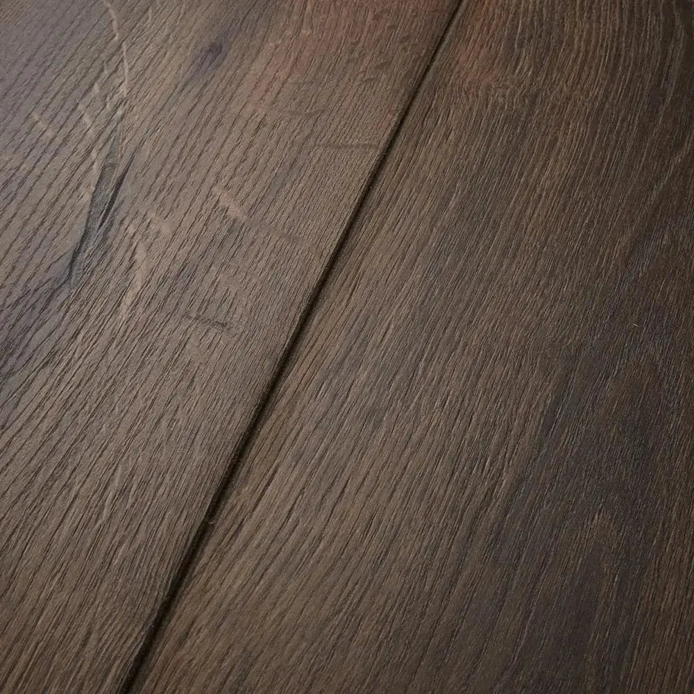 Sample of Mannington Restoration Blacksmith Oak Rust Laminate Flooring 28301