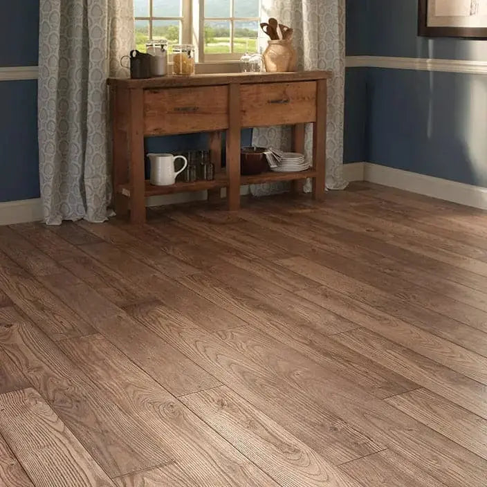 Sample of Mannington Restoration Chestnut Hill Natural Laminate Flooring 22322