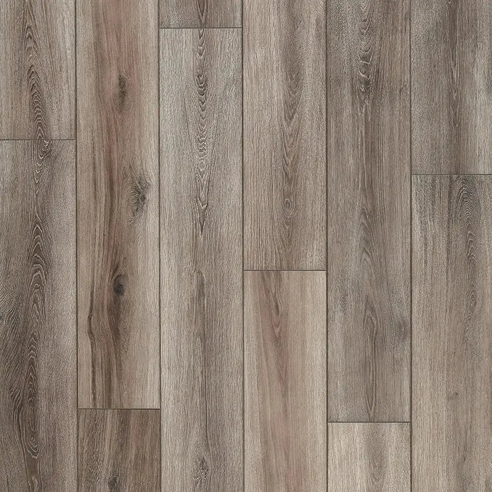 Sample of Mannington Restoration Fairhaven Brushed Grey Laminate Flooring 28100