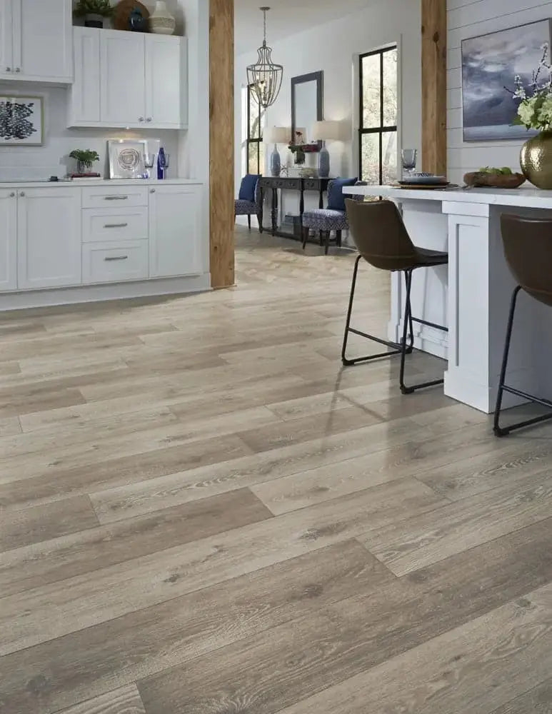 Sample of Mannington Restoration Palace Plank Tapestry Laminate Flooring 28401P