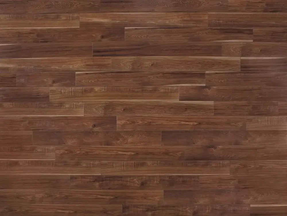 Sample of Mannington Restoration Sawmill Hickory Leather Laminate Flooring 22332