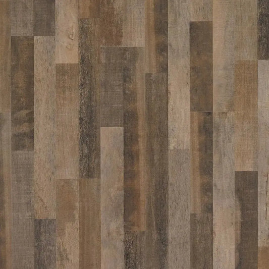 Sample of Mannington Restoration Whiskey Mill Barrel Laminate Flooring 28220