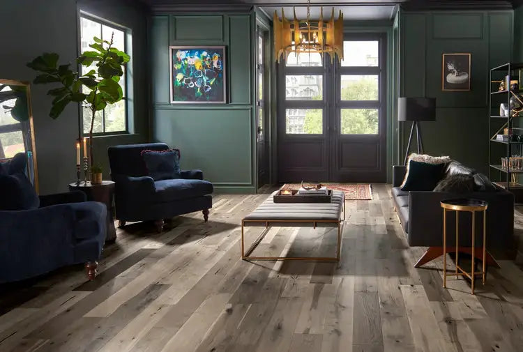 TRP07SLV1 Mannington Triumph Silver 9/16 x 7" Handcrafted Engineered Hardwood Floor - Call for BEST Price Mannington