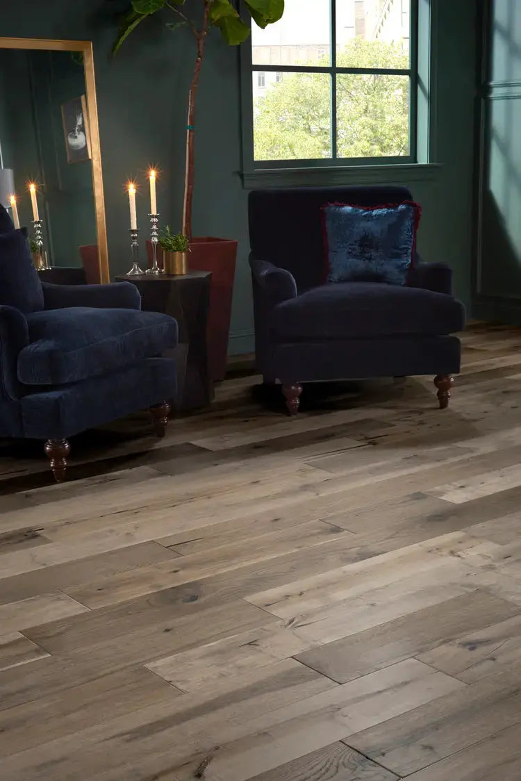 TRP07SLV1 Mannington Triumph Silver 9/16 x 7" Handcrafted Engineered Hardwood Floor - Call for BEST Price Mannington
