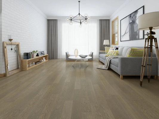 MSW54 Oak Stella 3/8 x 5" Wire Scraped Engineered Hardwood Flooring (33.08 sf/ctn) - Call for BEST Price MW floors