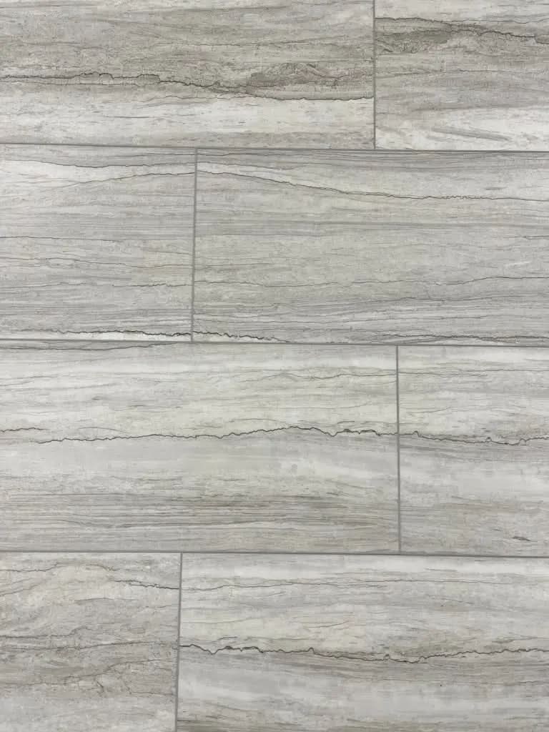 LT003 Grigio Linear Luxury Tile 6mm x 12" x 24" Waterproof Rigid SPC Click Tile (24.03sf/ctn) (Copy) LT Floors