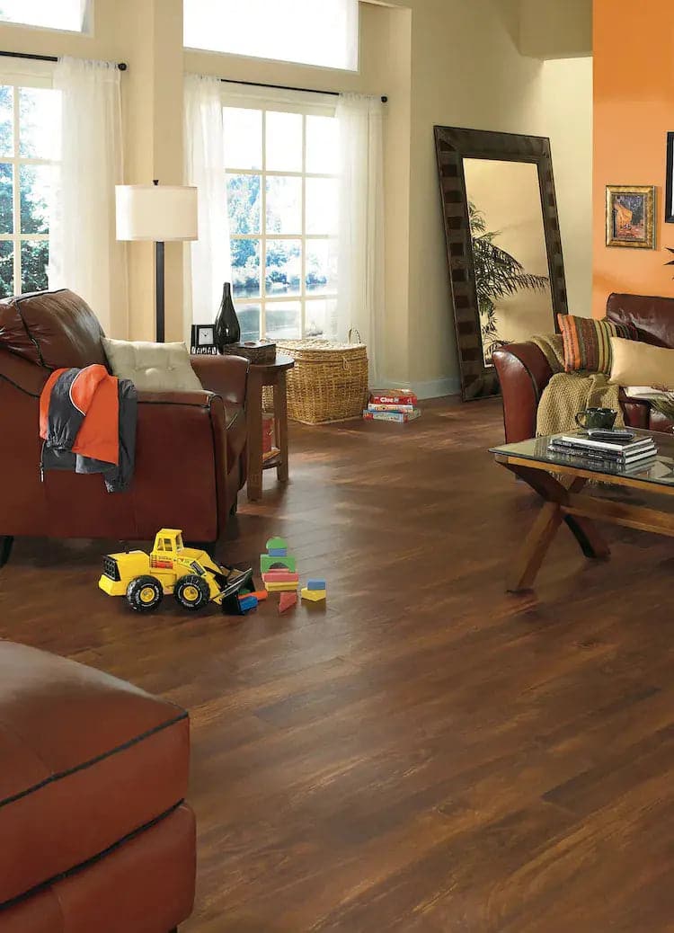 Adura Acacia Tiger's Eye Vinyl Plank Flooring Mannington