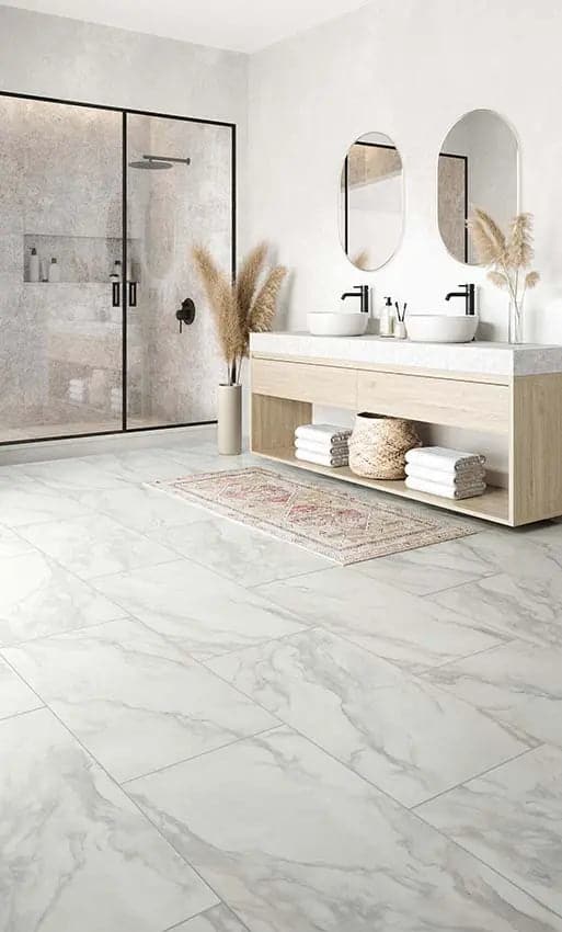 Adura Max Apex Artemis Cloud Cover Vinyl Tile Flooring APX140 (27.7 sqft/ctn) Mannington