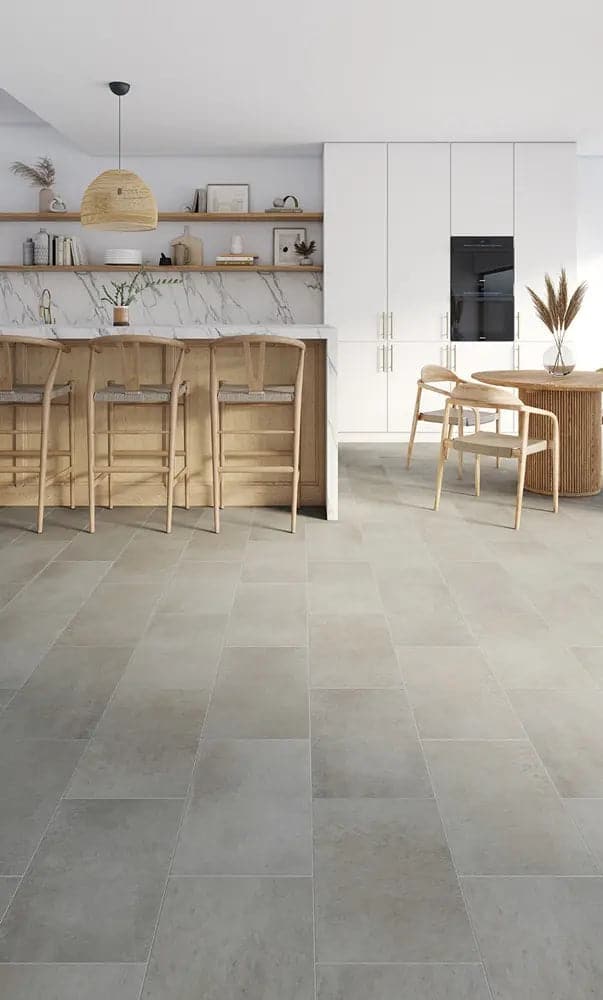 Adura Riviera White Sand Vinyl Tile Flooring Mannington