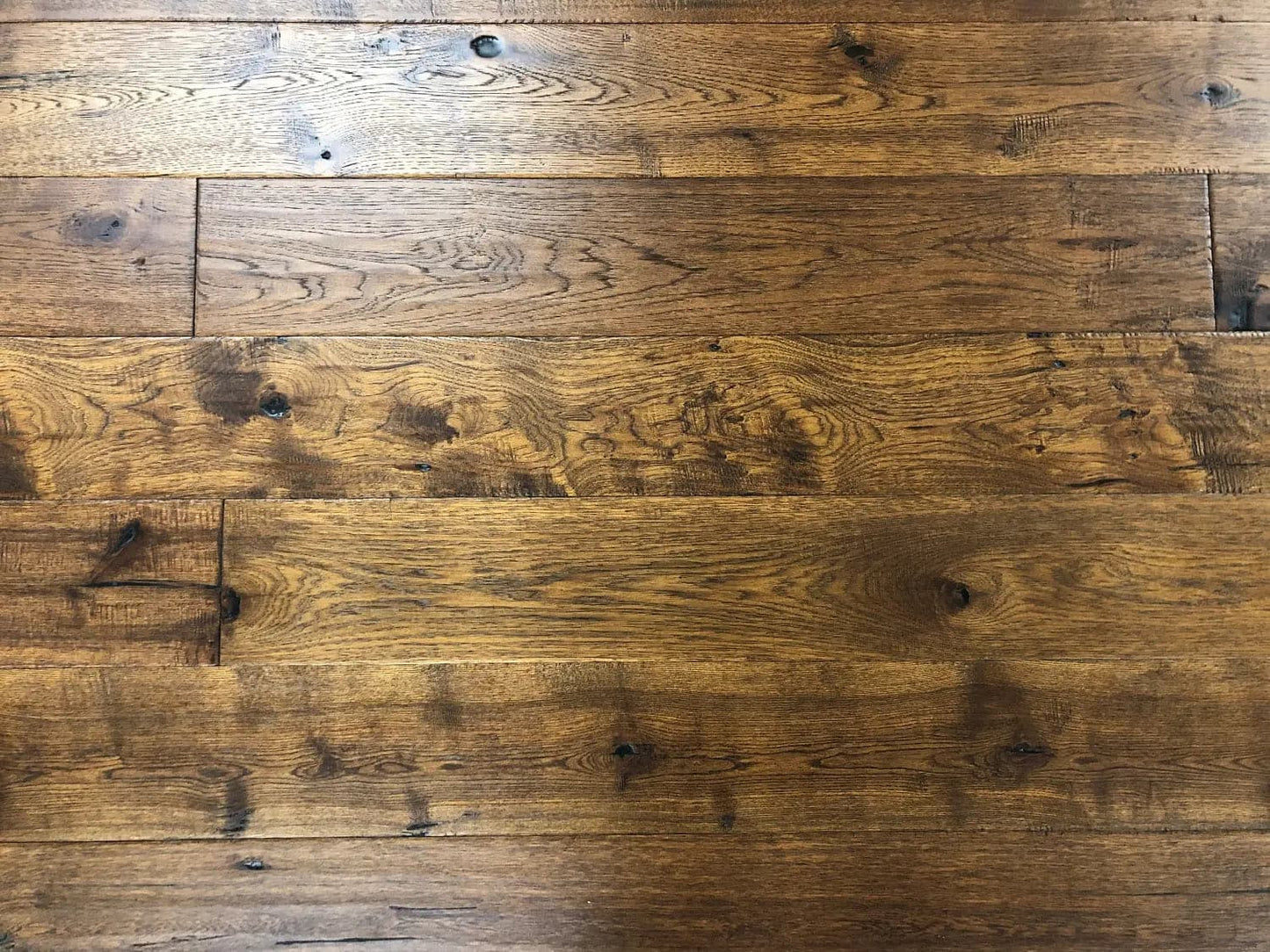 Antique Hickory Bandit 1/2 x 7-1/2" Handscraped Engineered Hardwood Flooring - 34.37 sqft/ctn Elk Mountain