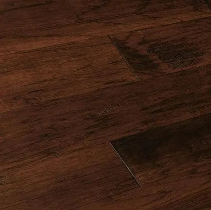 Hickory Kettle Cast Iron 1/2 x 6-1/2" Hand Scraped Engineered Hardwood Flooring - 26 sqft/ctn Elk Mountain