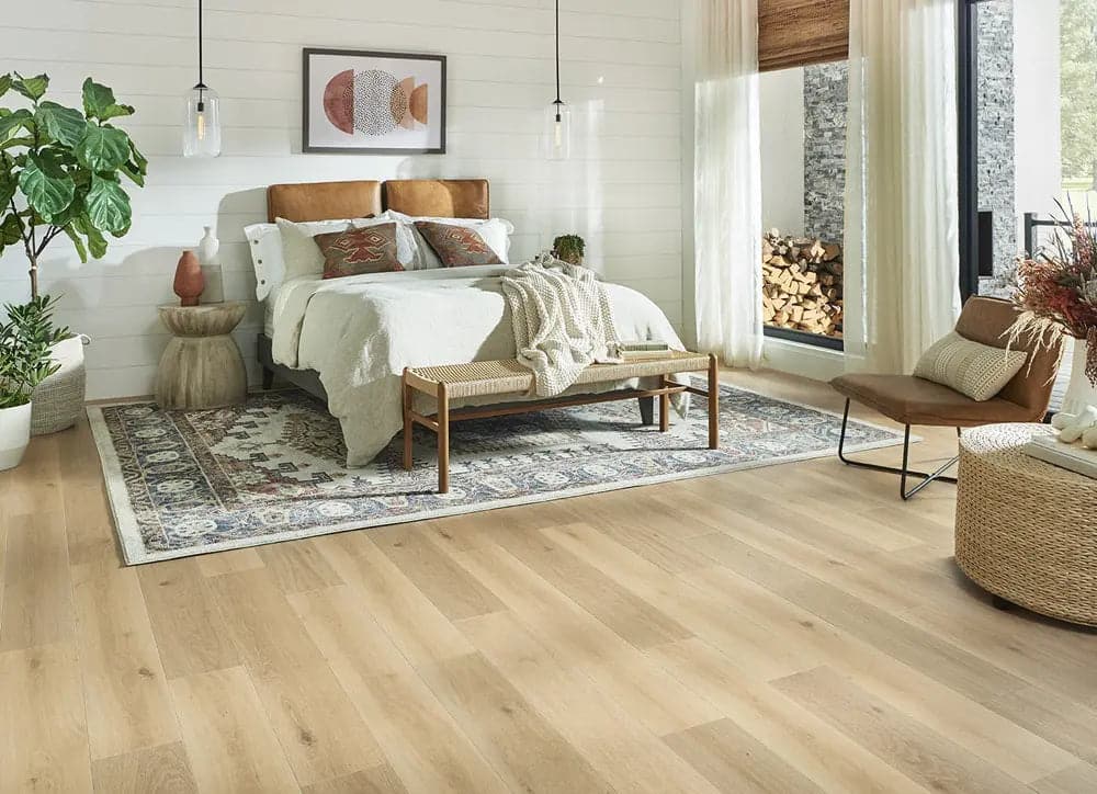 Mannington Restoration Haven Wheat Laminate Flooring 28614 - 21.22 sqft/ctn Mannington