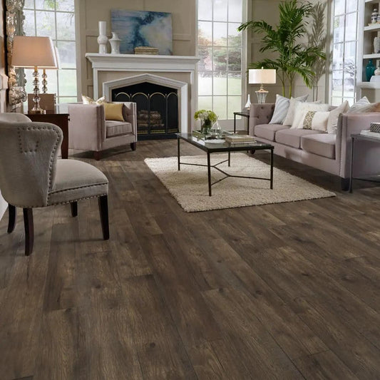 Mannington Restoration Hillside Hickory Coal Laminate Flooring 28212 - 21.22 sqft/ctn Mannington