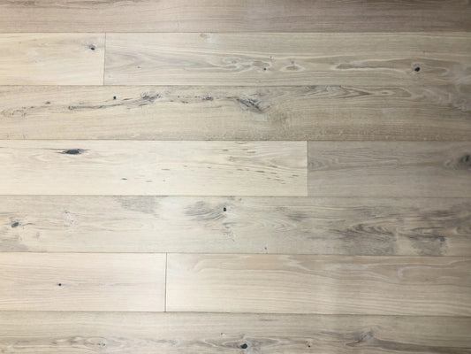 Oak Rose 1/2 x 7-1/2" Wire Brushed Engineered Hardwood Flooring - 31.09 sqft/ctn Elk Mountain