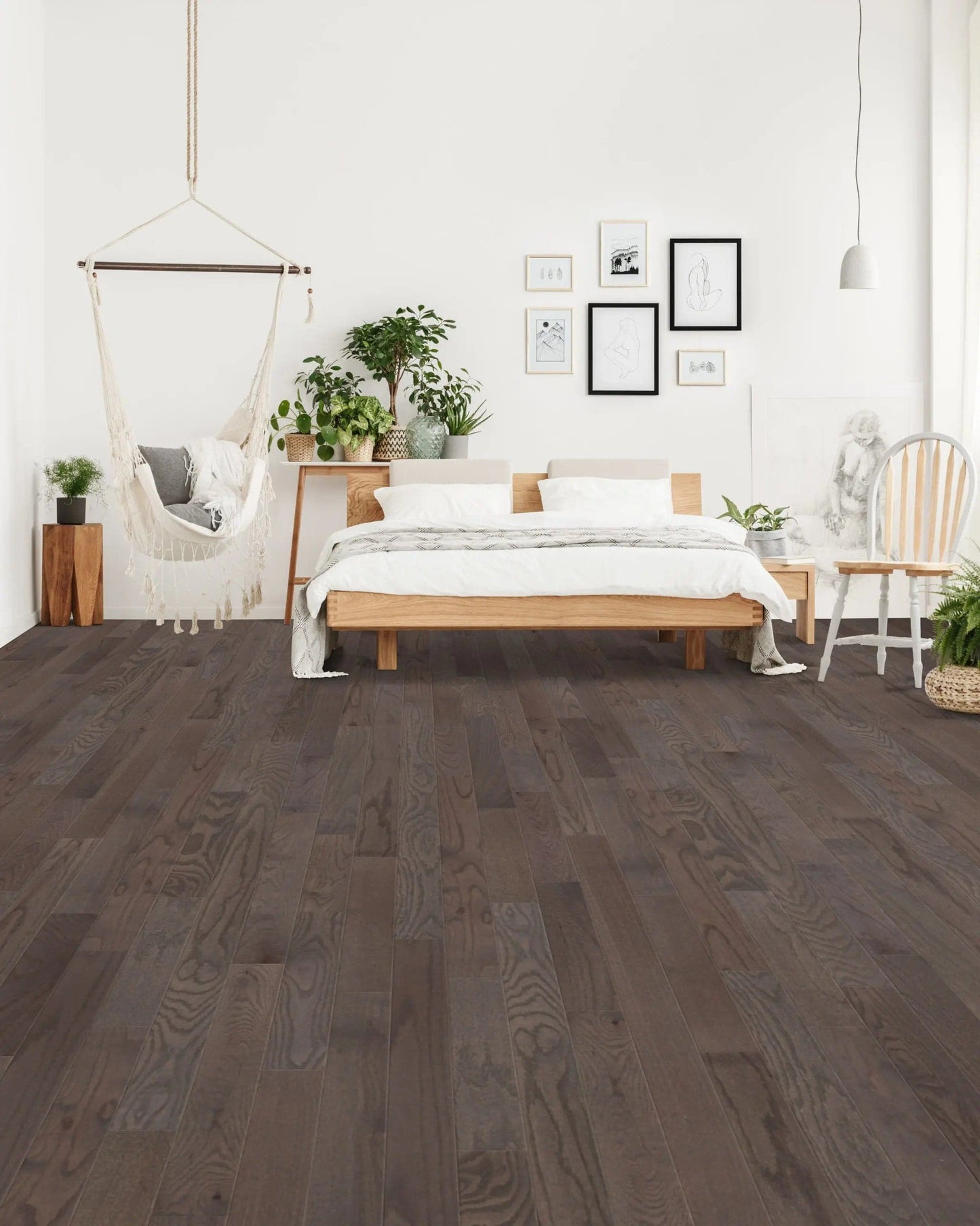 Oak Weathered 3/4 x 3-1/4" Solid Hardwood Flooring - 27 sqft/ctn Elk Mountain