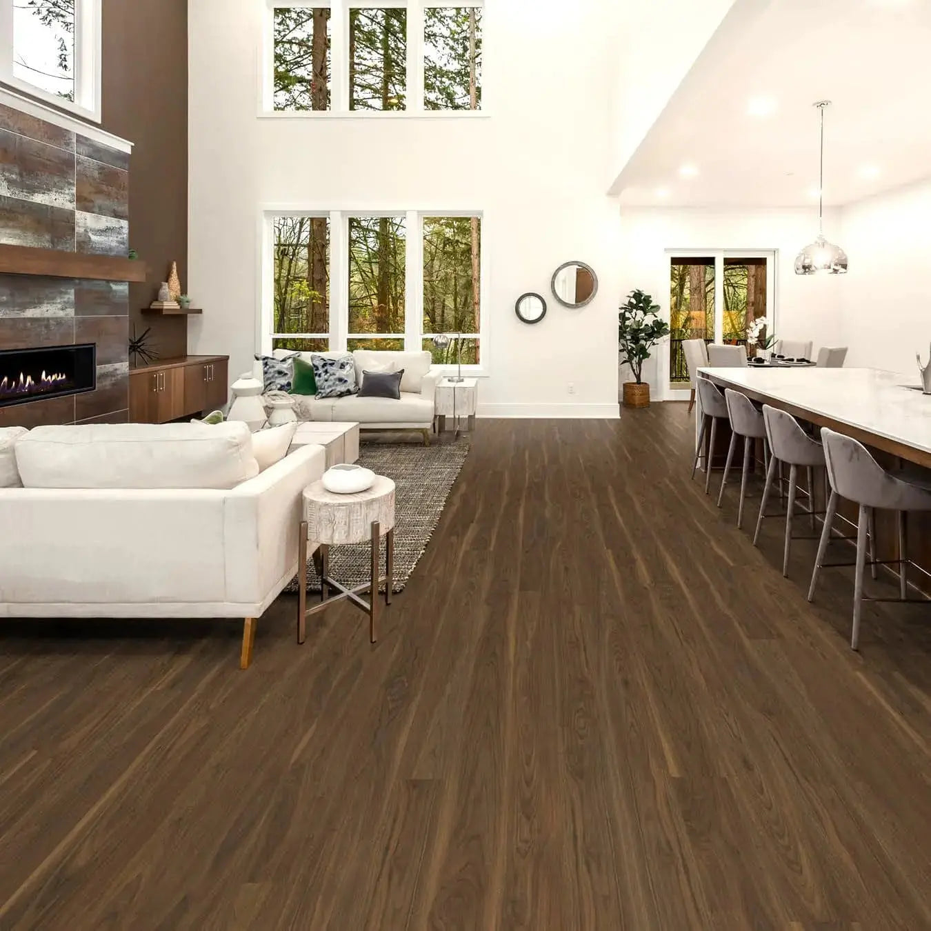 SUPERCore Circassian Walnut Waterproof Rigid Plank Flooring supercorefloors