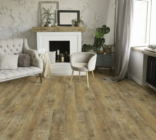 SUPERCore Barnwood Waterproof Rigid Plank Flooring supercorefloors