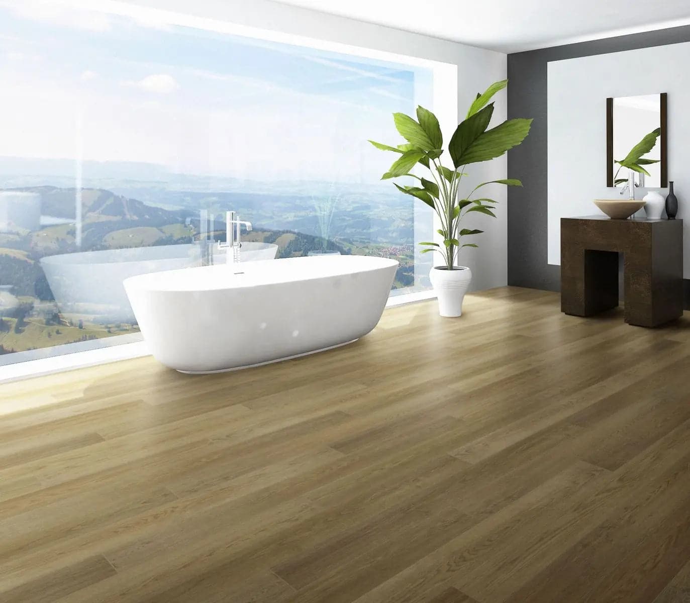SUPERCore Oak Natural Waterproof Rigid Plank Flooring supercorefloors