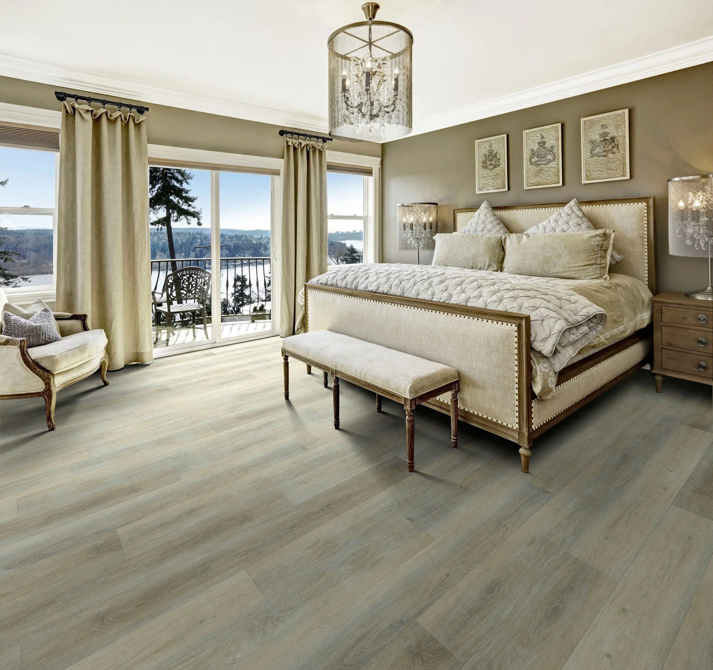 SUPERCore Oyster Waterproof Rigid Plank Flooring supercorefloors